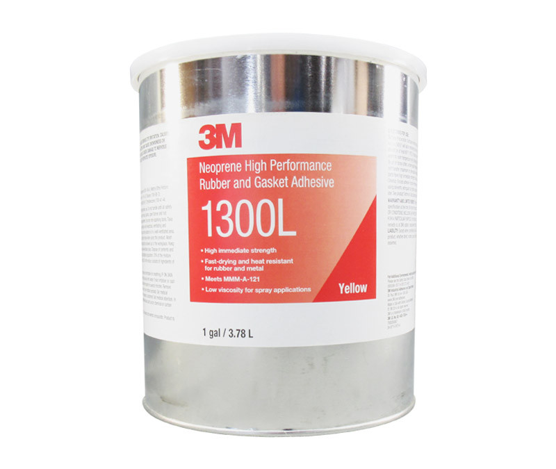 3M Scotch-Weld 1300L Yellow Neoprene Rubber & Gasket Adhesive 1 Gallon Can | Part# 021200-19931