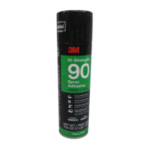3M Scotch-Weld 90 Hi-Strength Clear Spray Adhesive 17.6 oz Aerosol Can | Part# 021200-82219
