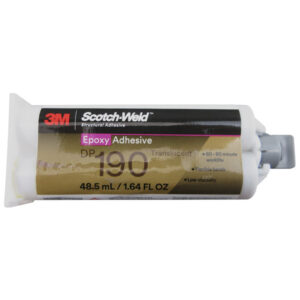 3M Scotch-Weld DP190 Clear Epoxy Adhesive – 48.5 mL Cartridge