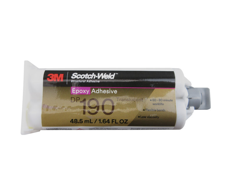 3M Scotch-Weld DP190 Clear Epoxy Adhesive – 48.5 mL Cartridge