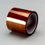 3M™ 021200-16173 Amber 5413 Polyimide 2.7 Mil Film Tape – 3:4″ x 36 Yard Roll