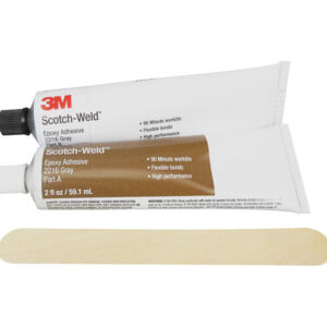 3M™ 021200-20351 Scotch-Weld™ 2216 B/A Gray Epoxy Adhesive – 59.1 mL (2 oz) Tube Kit