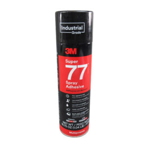 3M™ 021200-31210 Super 77™ Clear Multipurpose Spray Adhesive – 475 Gram (16.75 oz) Aerosol Can