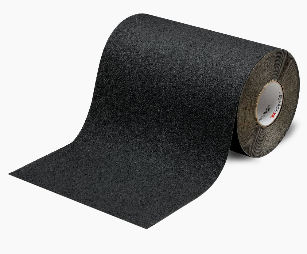 3M™ 048011-19298 Safety-Walk™ 310 Black Slip-Resistant Medium Resilient Tapes & Treads – 12″ x 60′ Roll