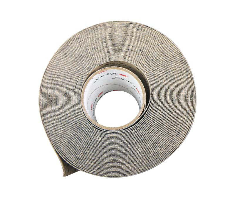 3M™ 048011-19322 Safety-Walk™ 370 Gray Slip-Resistant Medium Resilient Tapes & Treads – 4″ x 60′ Roll