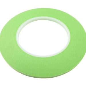 3M™ 051115-69109 Scotch® 401+ Green 6.6 Mil Performance Paper Masking Tape - 6 mm x 55 m Roll