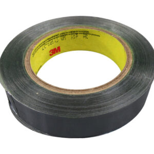 3M™ 051138-95308 Dark Silver 421 Lead Foil 6.3 Mil Tape - 1" x 36 Yard Roll