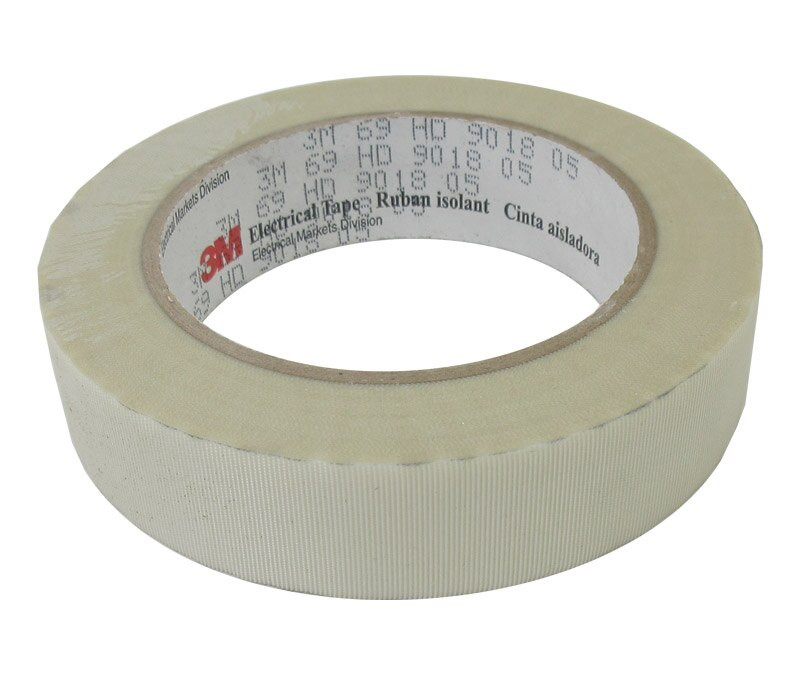 3M™ 054007-27494 Scotch® 69 White 7 Mil Glass Cloth Electrical Tape – 1″ x 36 Yard Roll 3M™ 054007-27494 Scotch® 69 White 7 Mil Glass Cloth Electrical Tape – 1″ x 36 Yard Roll