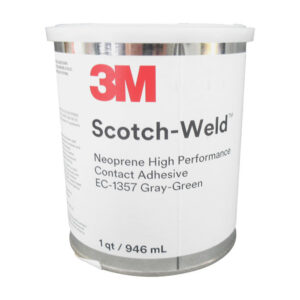 3M™ Scotch-Weld™ EC-1357 Gray-Green Neoprene High Performance Contact Adhesive – Quart Can