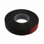 TE Connectivity 605980-1 Black Silicone Cable Accessories Tape – 0.75 x 30′ Roll